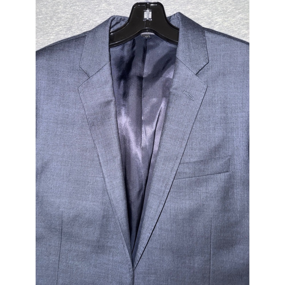 J.Crew Ludlow Men Gray Wool Suit Jacket Size 38R Tollegno 1900 Slim Fit Business